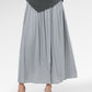 Denna Gather Skirt - Ash Grey