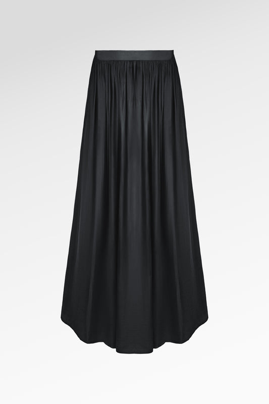 Denna Gather Skirt - Black