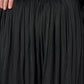 Denna Gather Skirt - Black