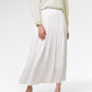 Denna Gather Skirt - White