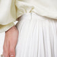 Denna Gather Skirt - White