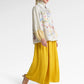 Denna Gather Skirt - Yellow