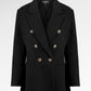 Double Brested Blazer - Black
