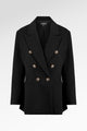 Double Brested Blazer - Black
