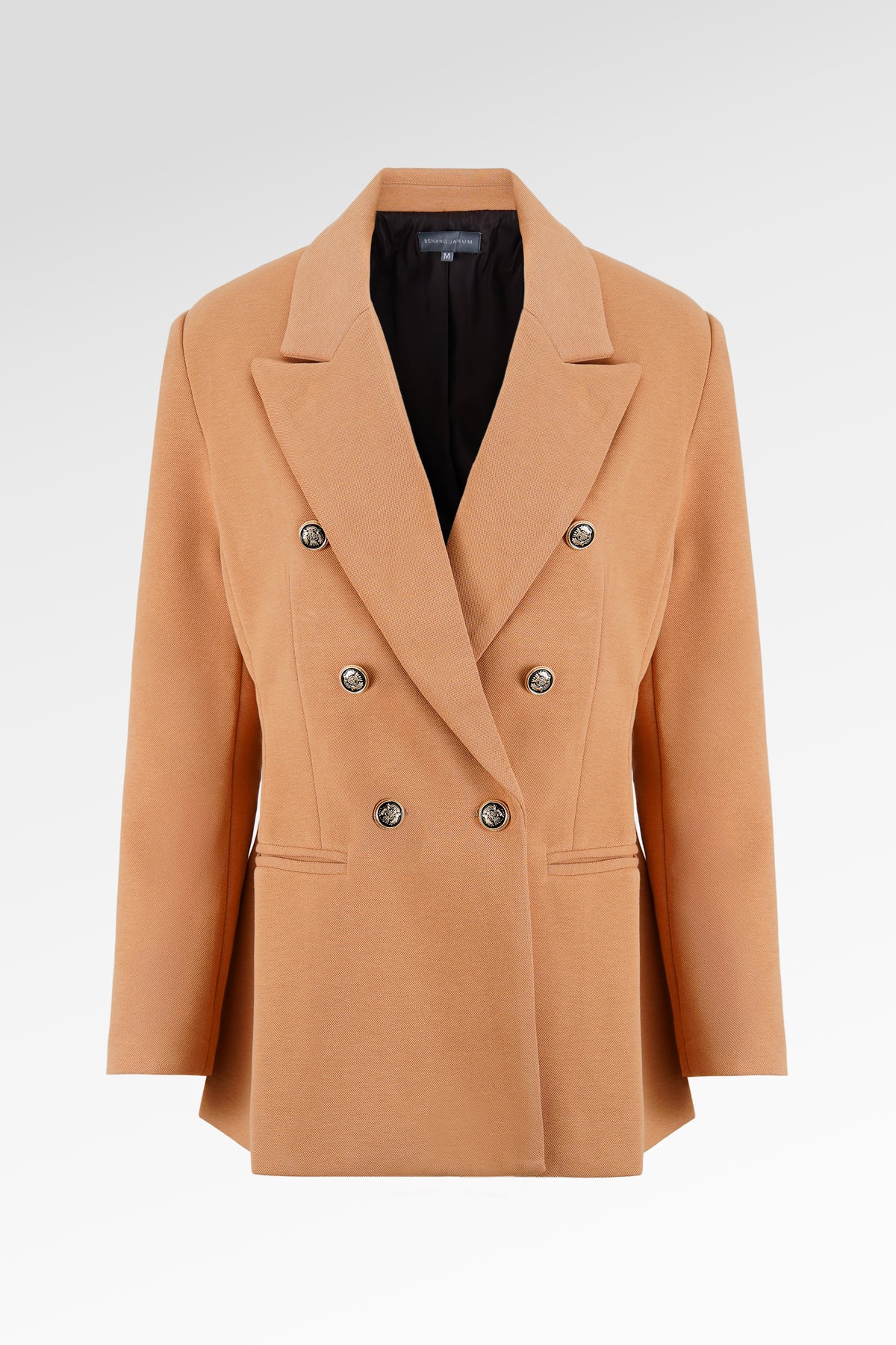 Double Brested Blazer - Brown
