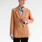 Double Brested Blazer - Brown