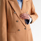 Double Brested Blazer - Brown