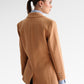 Double Brested Blazer - Brown