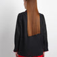Embroidery Pocket Shirt - Black