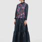 Eclora Crop Shirt - Aconitum