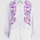 Eclora Lace Shirt - Lavender