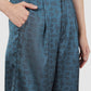 Eclora Satin Pants - Aconitum