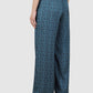 Eclora Satin Pants - Aconitum