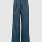 Eclora Satin Pants - Aconitum