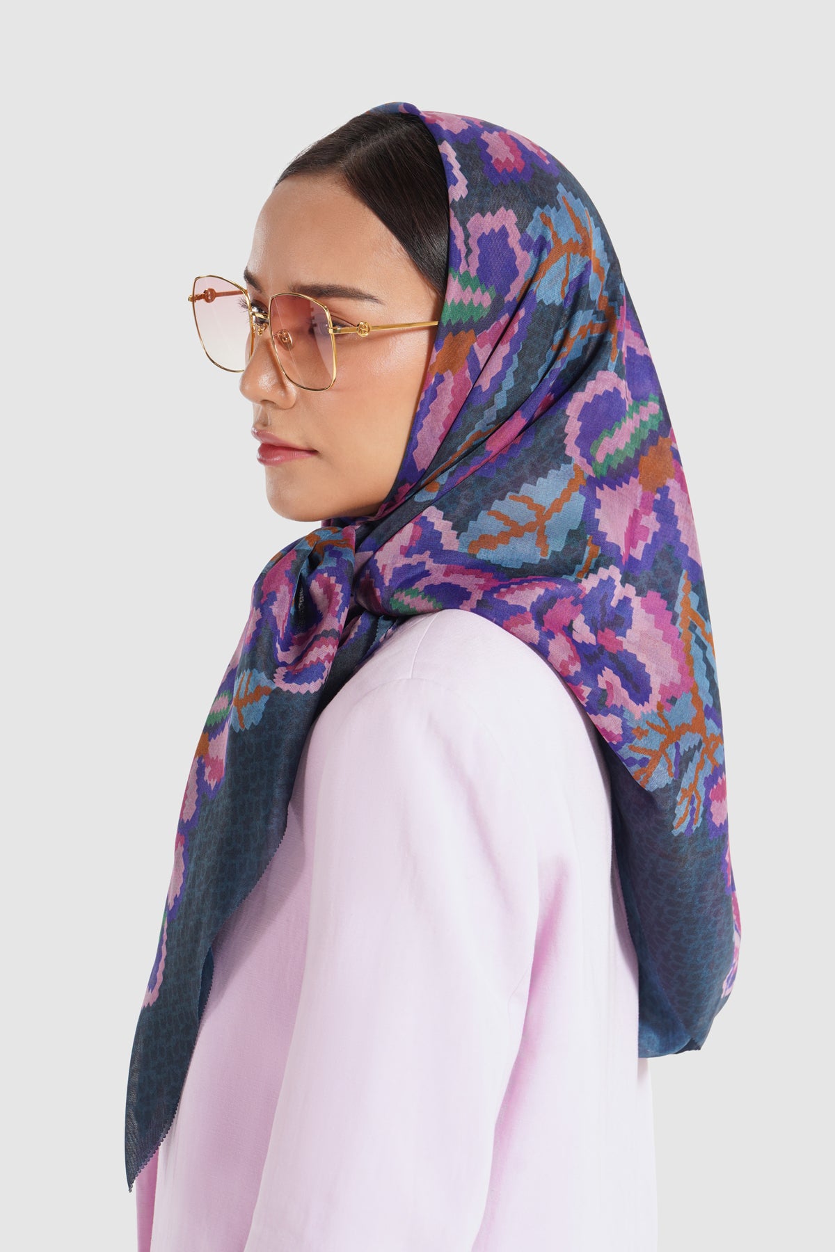 Eclora Scarf - Aconitum