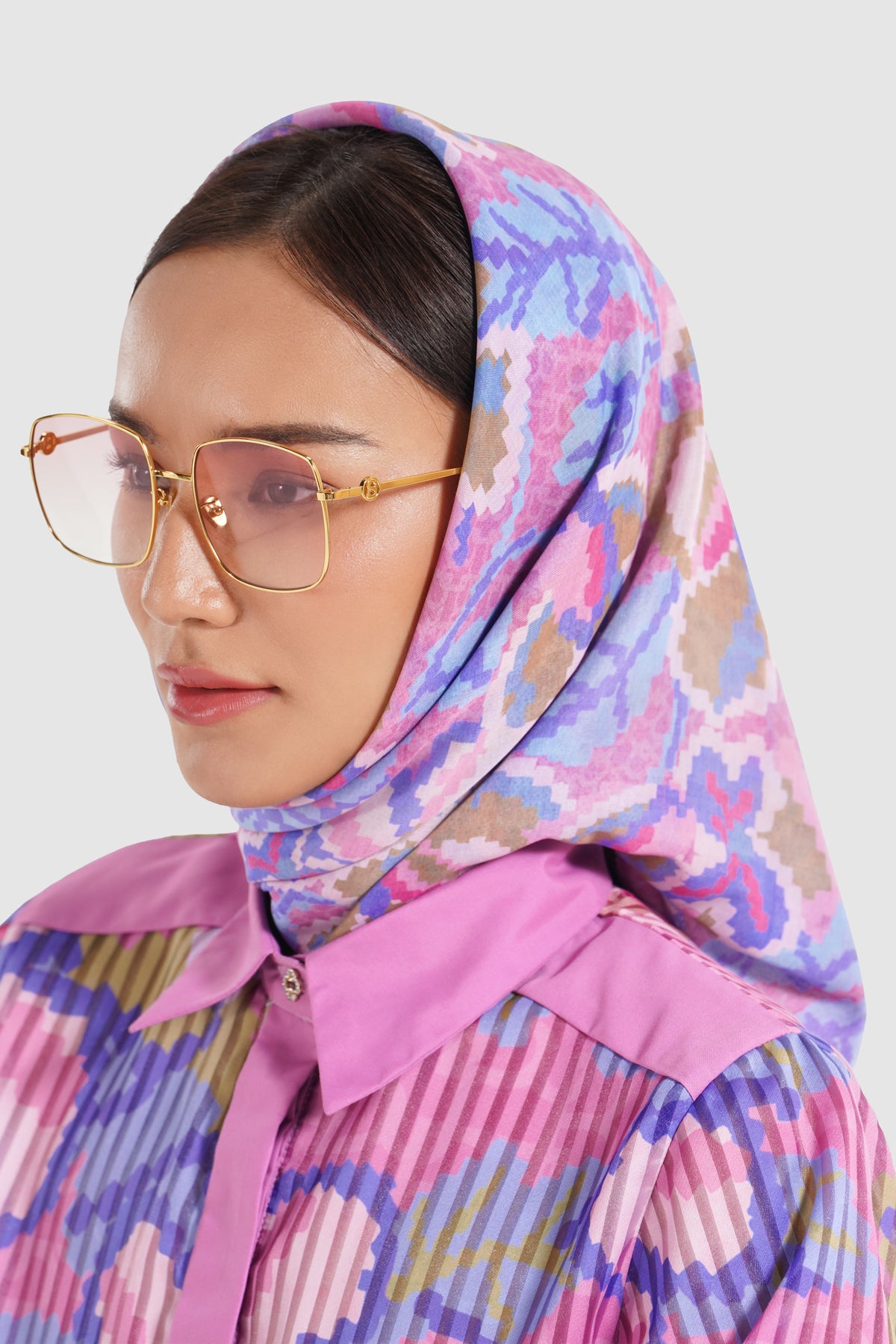 Eclora Scarf - Bougenville