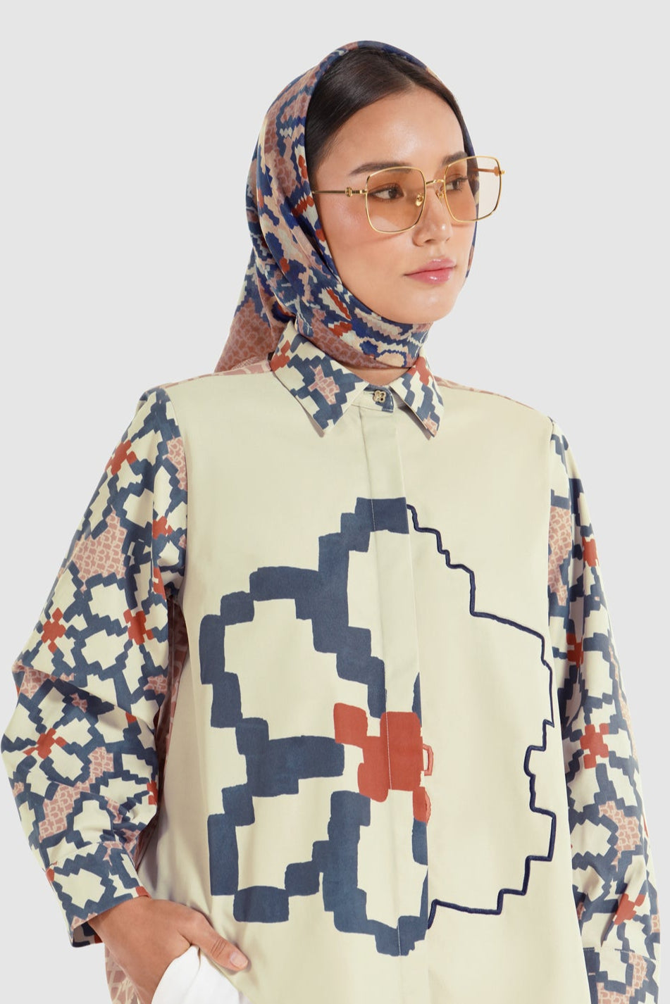 Eclora Scarf - Daylilies