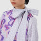 Eclora Tie Blouse - Lavender