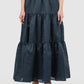 Eclora Tiered Skirt - Aconitum
