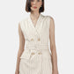 Eleanor Linen Vest - Ivory