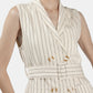 Eleanor Linen Vest - Ivory