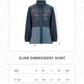 Eline Embroidery Shirt - Twilight Veil