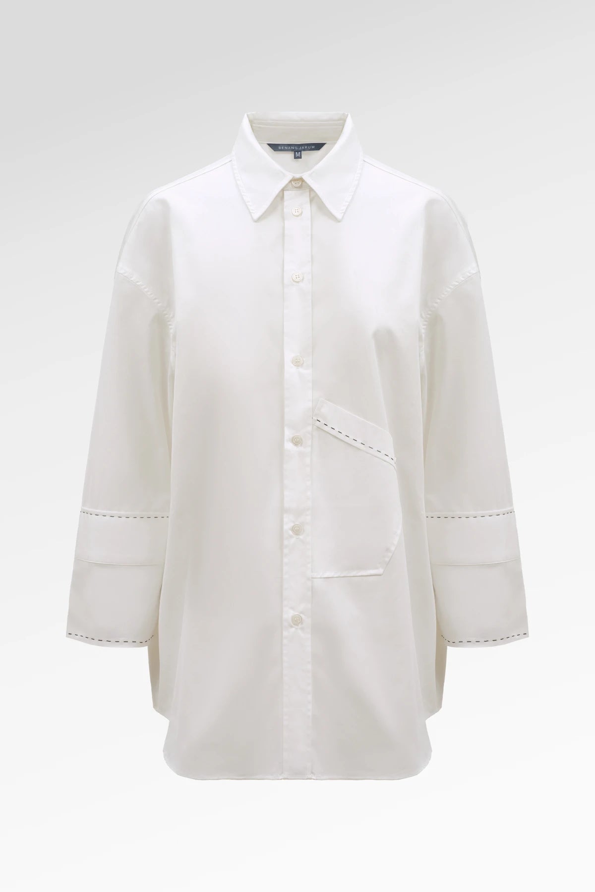 Elinor Stitched Shirt - Off White