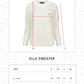Elle Sweater - White