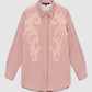 Ellery Embroidery Shirt - Peach