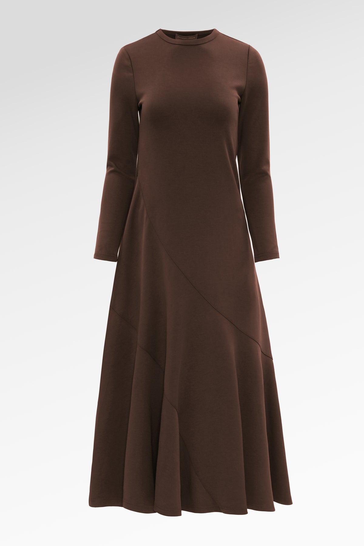 Elliana Flowy Dress - Brown