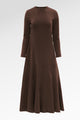 Elliana Flowy Dress - Brown