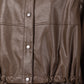 Elyse Leather Jacket - Brown