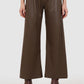 Elyse Leather Pants - Brown