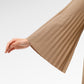 Emery Pleated Blouse - Almond