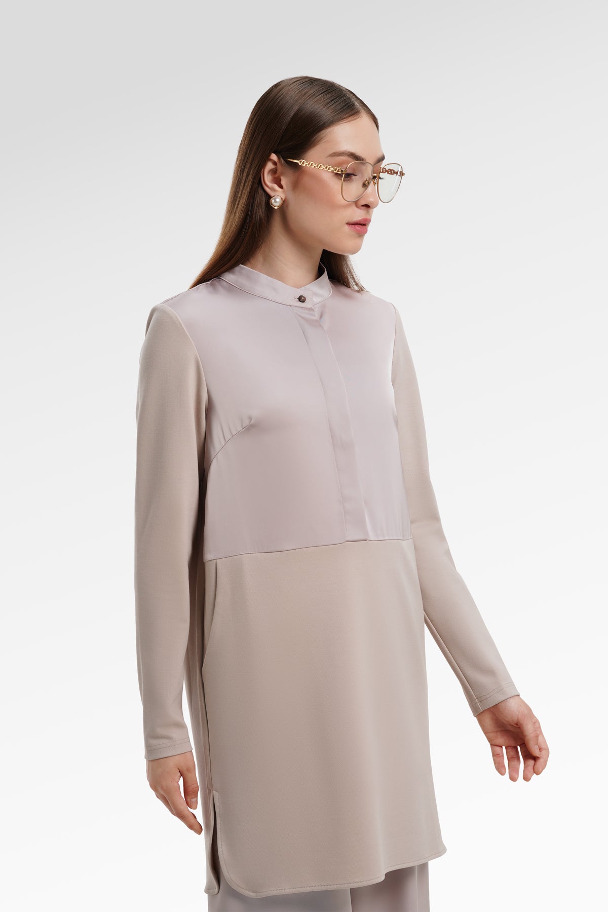 Eva Shirt - Light Taupe