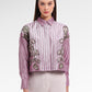 Evelyn Embroidery Shirt - Pink Mauve