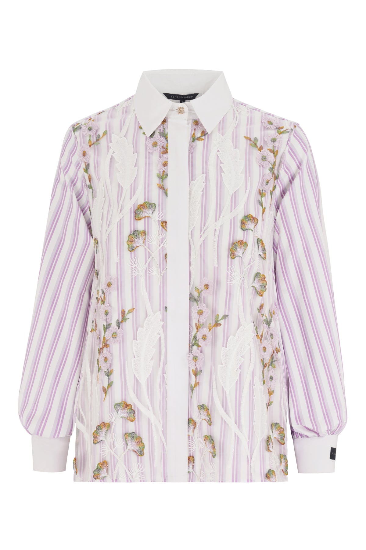 Fiorella Lace Shirt - Soft Purple