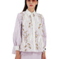 Fiorella Lace Shirt - Soft Purple