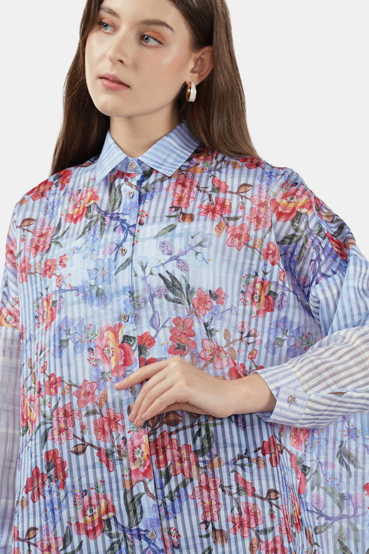 Fiori Basic Shirt - Skyway