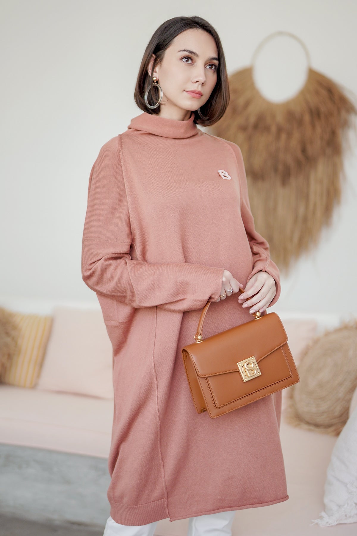 Flo Knit Top - Brown