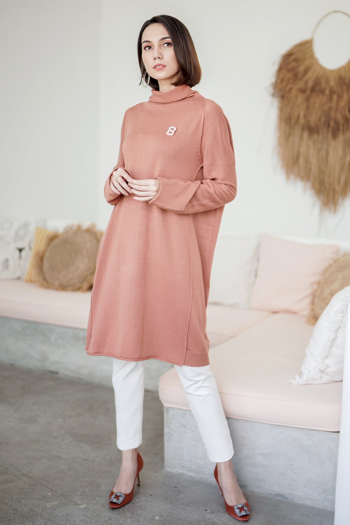 Flo Knit Top - Brown