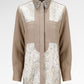 Corrine Jacquard Shirt - Mocha