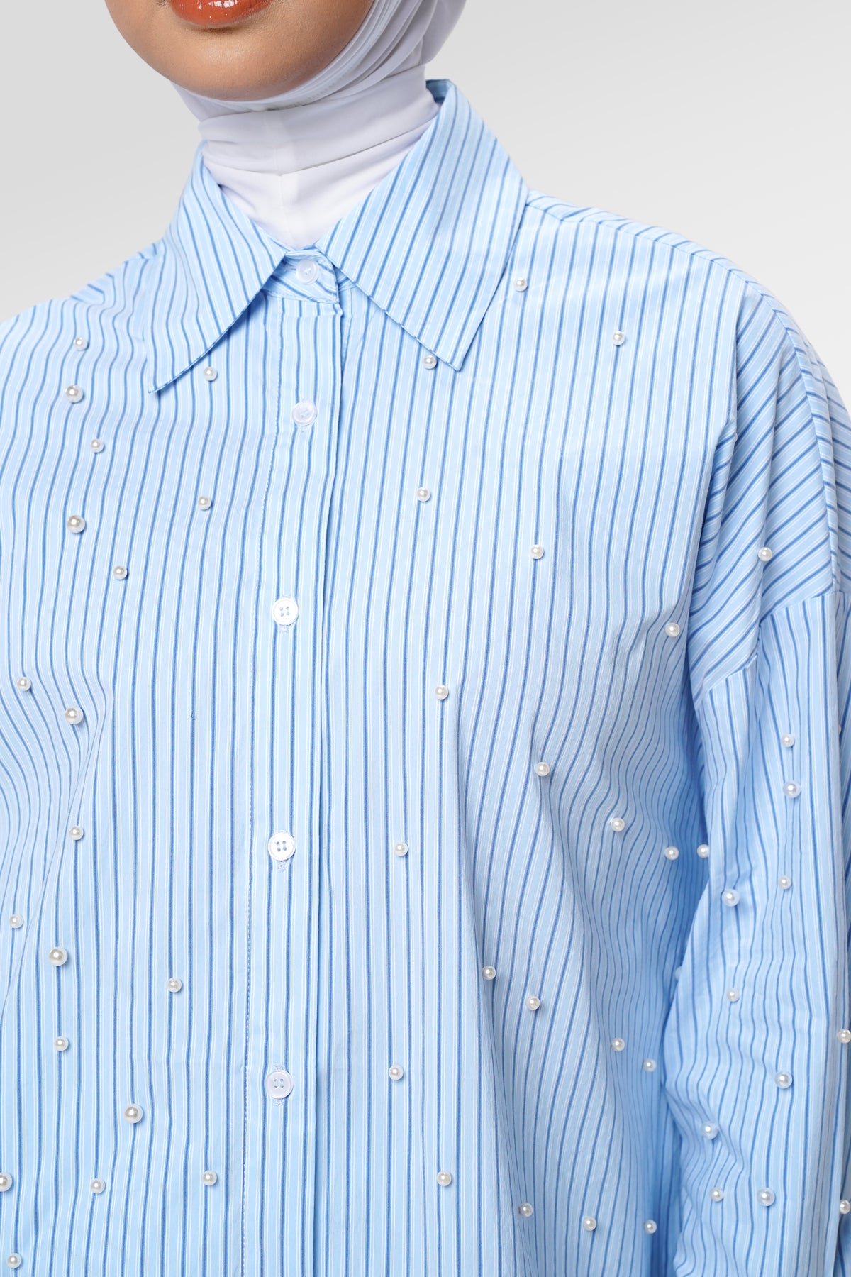 Gean Pearl Shirt - Blue