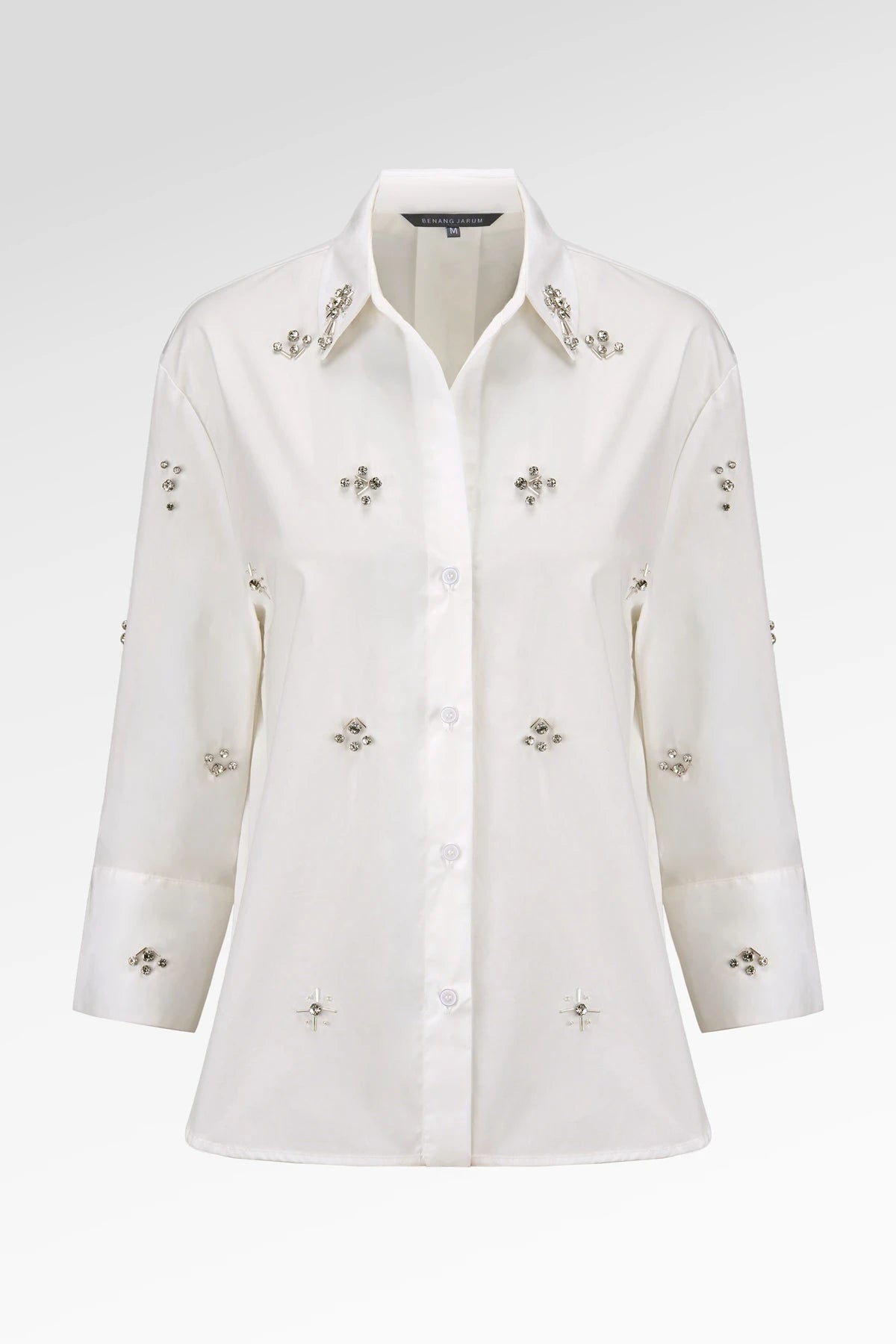 Giana Beads Shirt - Off White
