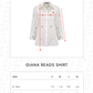 Giana Beads Shirt - Off White