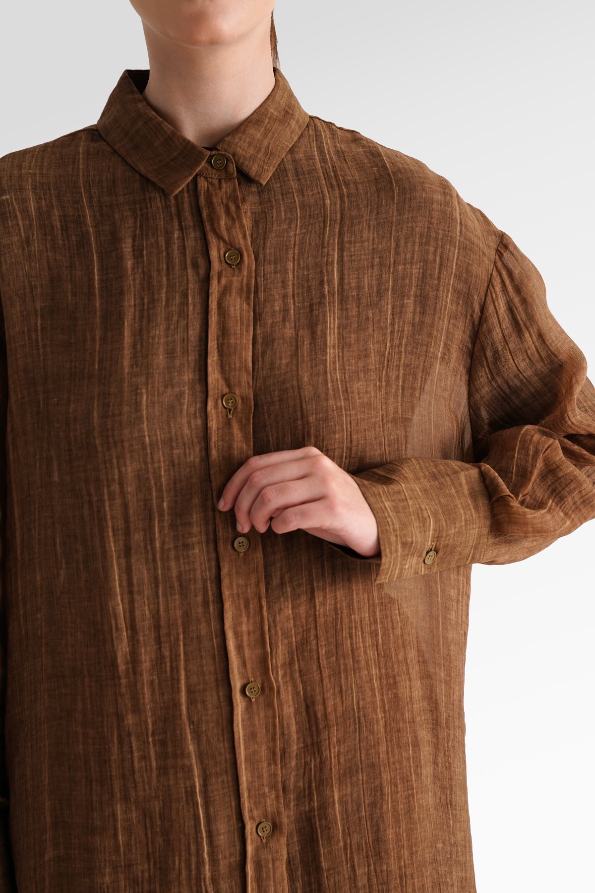 Gisella Shirt - Brown