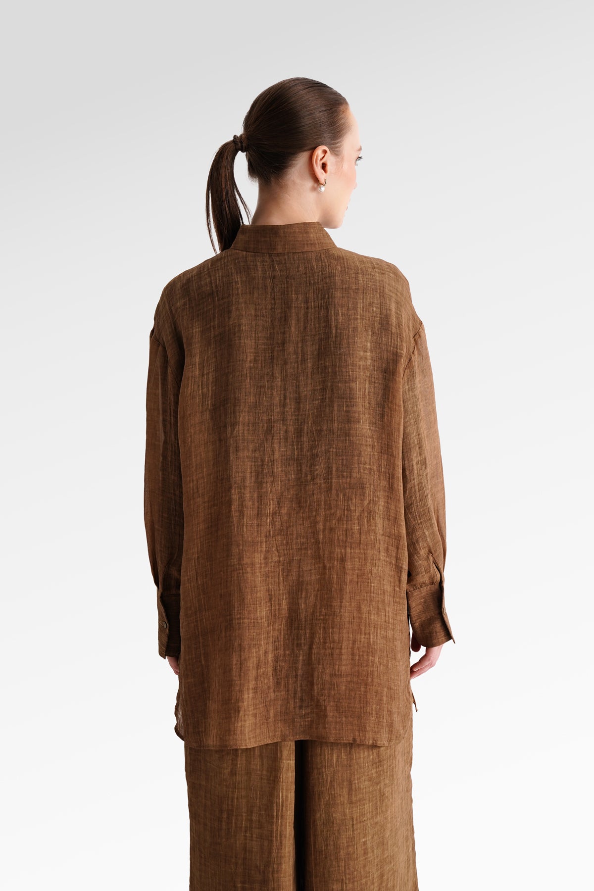 Gisella Shirt - Brown