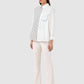 Giselle Stripey Shirt - White