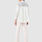 Giselle Stripey Shirt - White