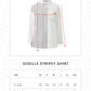Giselle Stripey Shirt - White